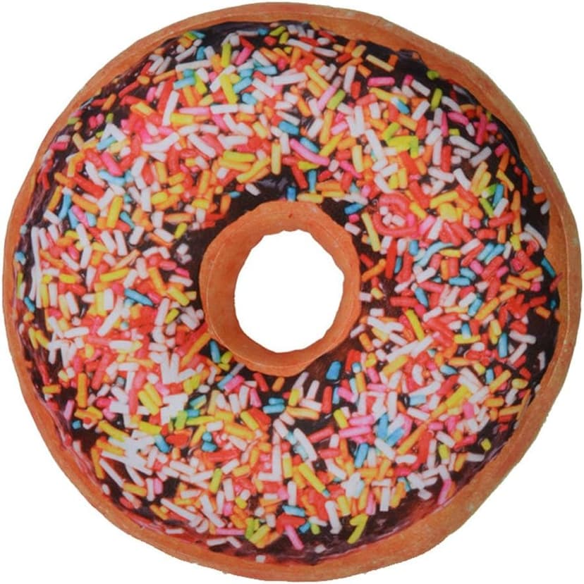 Doughnut Shaped Throw Pillow