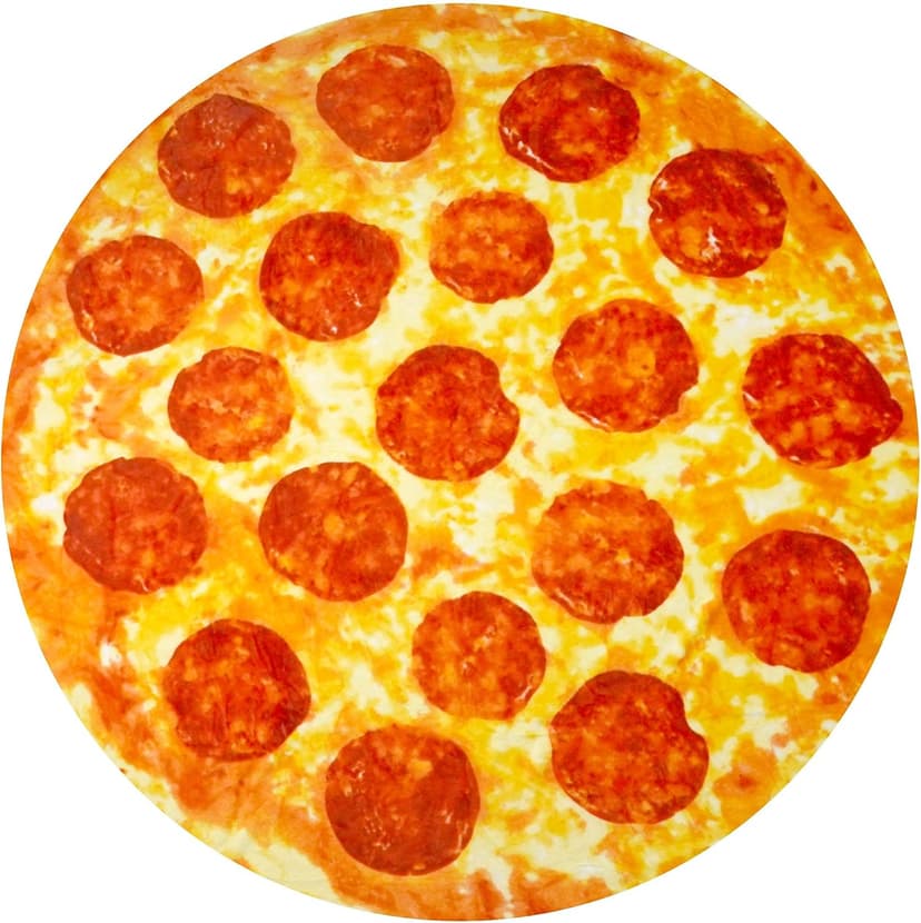 Giant Pepperoni Pizza Blanket (60-Inch)